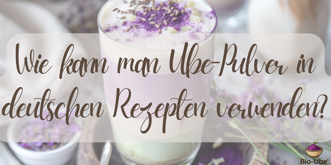 Wie kann man Ube-Pulver in deutschen Rezepten verwenden?