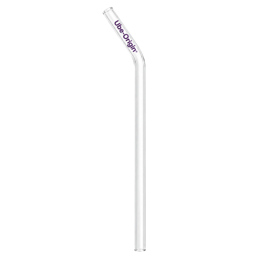 Glastrinkhalm Ube-Origin
