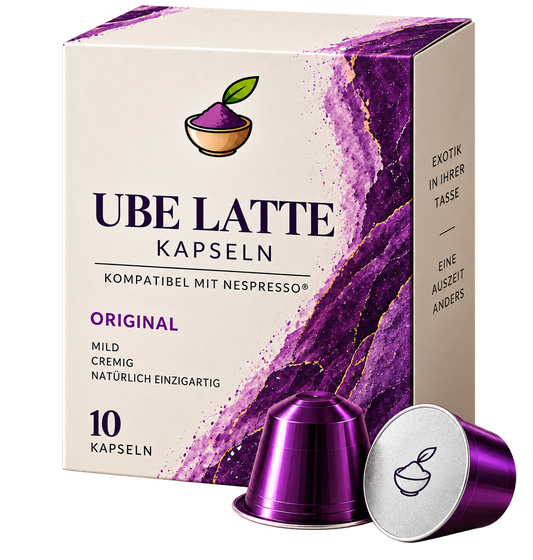 Ube-Latte-Kapseln  kompatibel mit Nespresso®
